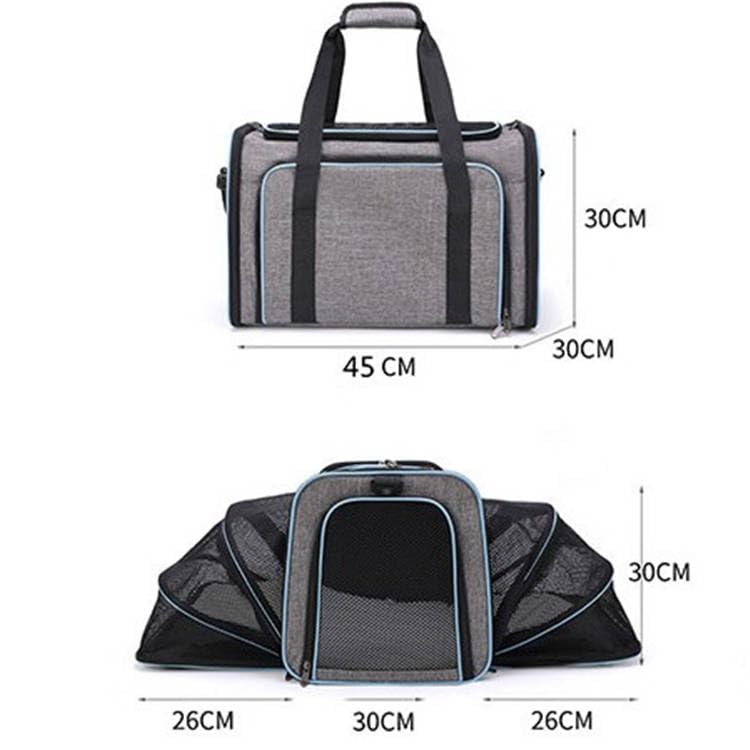 HowseHold Expandable Soft-Sided Pet Carrier