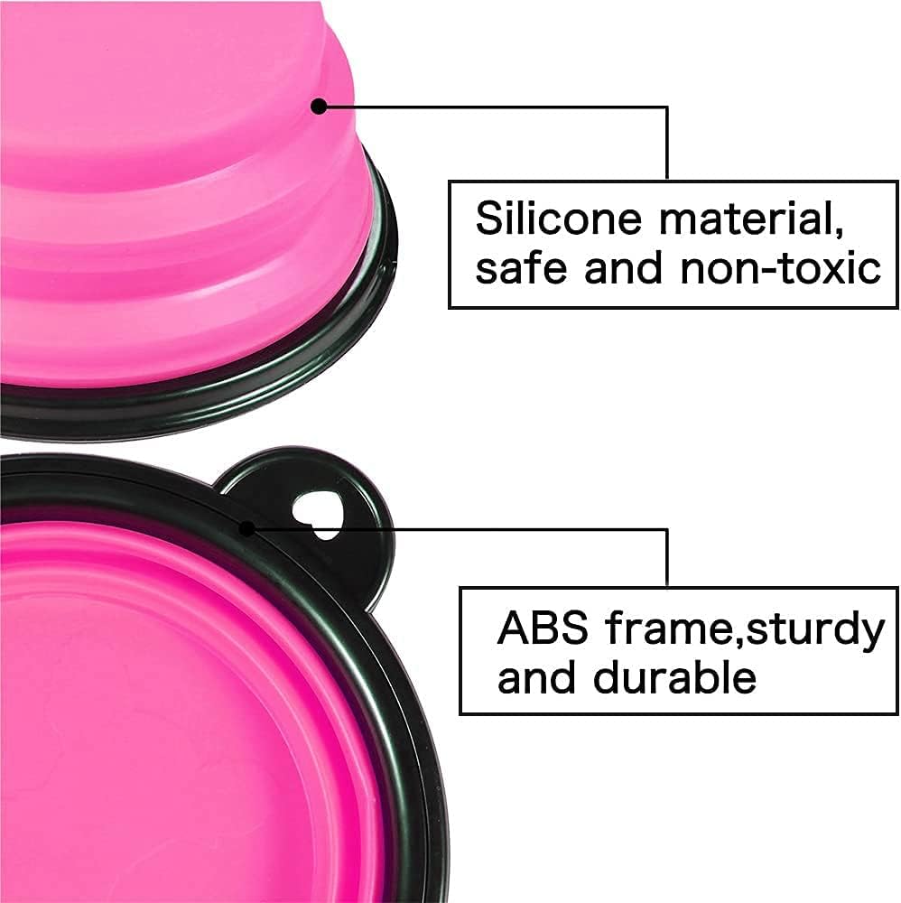 Coolon Collapsible Travel Bowls for Pets