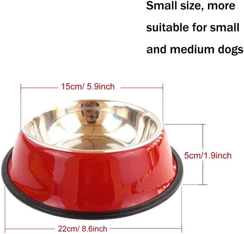 SUOXU Stainless-Steel Dog Bowl