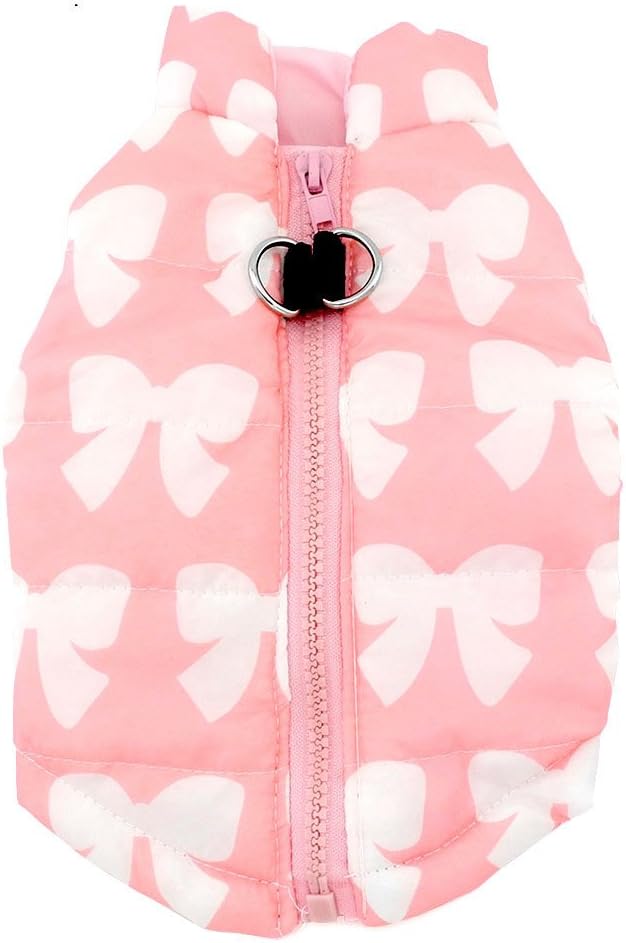 SMALLLEE_LUCKY_STORE Quilted Coat for Small Pets
