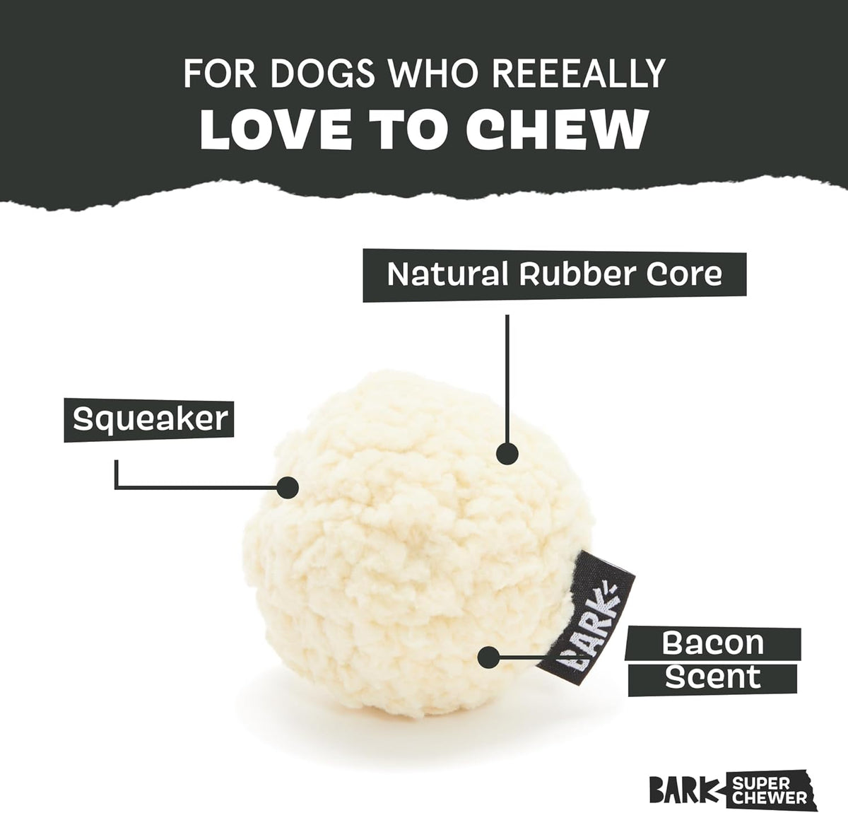 BarkBox Squeaky Plush Dog Toys