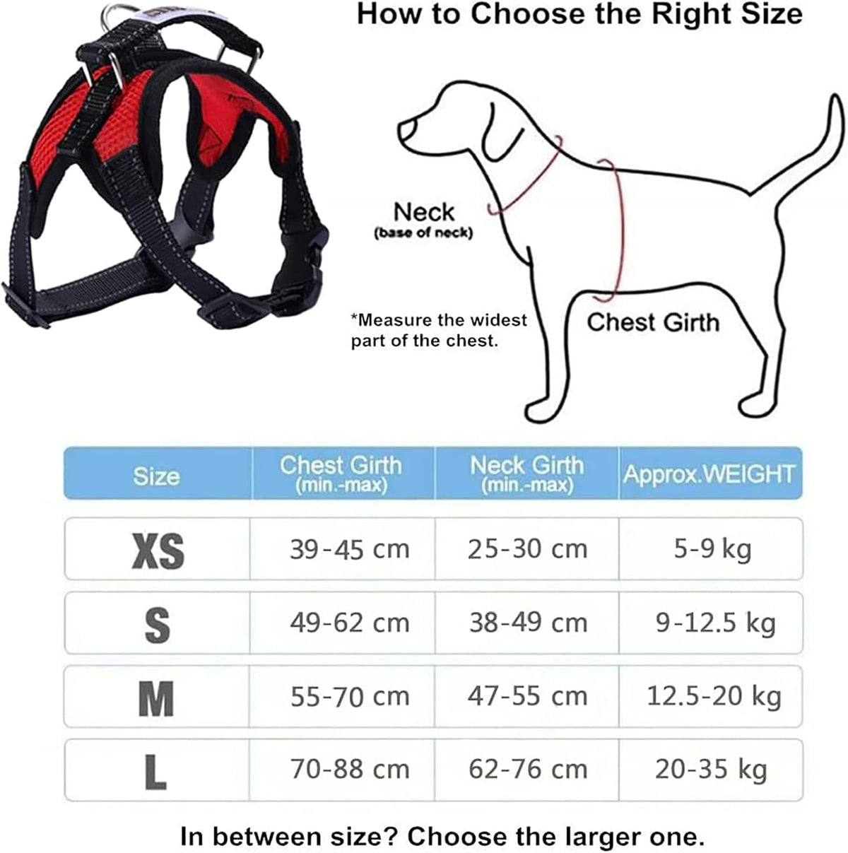 FUNKEEN PET HOUSE Mesh Dog Harness