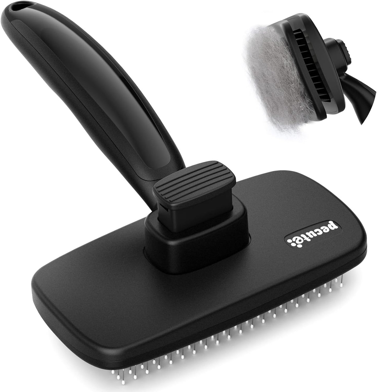 pecute Self-Cleaning Pet Grooming Brush