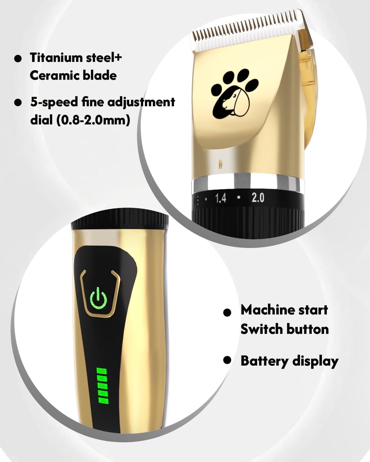 Coldspot Cordless Pet Grooming Clippers