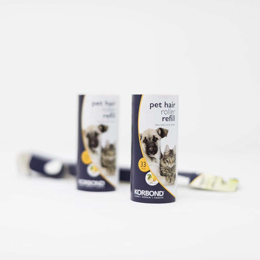 Korbond Lemon-Scented Lint Roller Refills