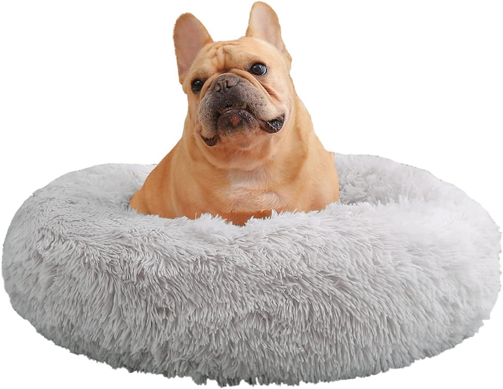 UUEMB Plush Donut Bed for Dogs and Cats