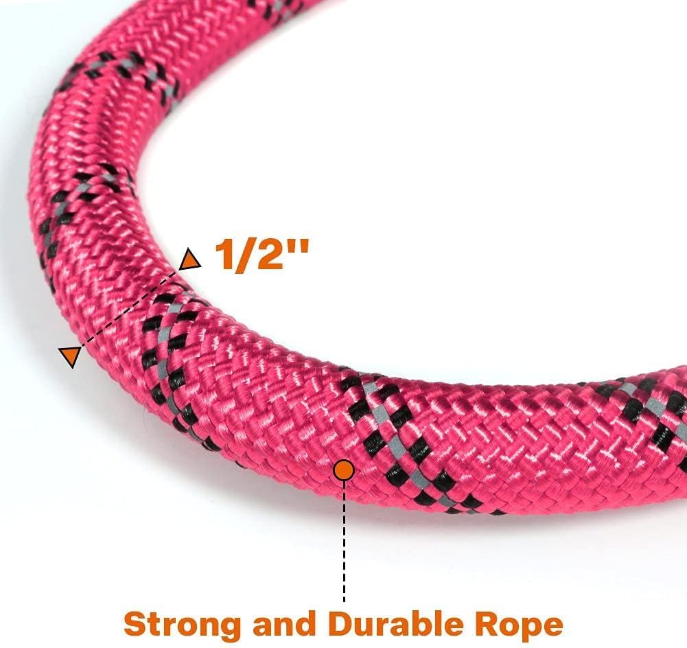 Taglory Rope Dog Lead with Padded Handle