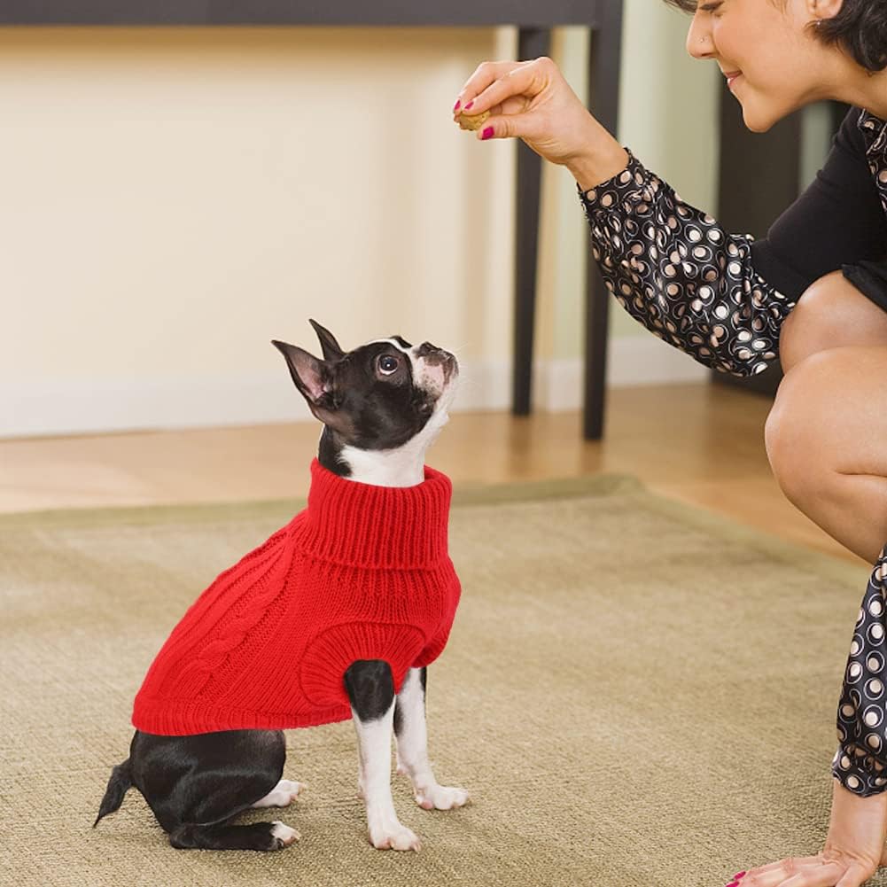 Knitted Jumper for Small Dogs