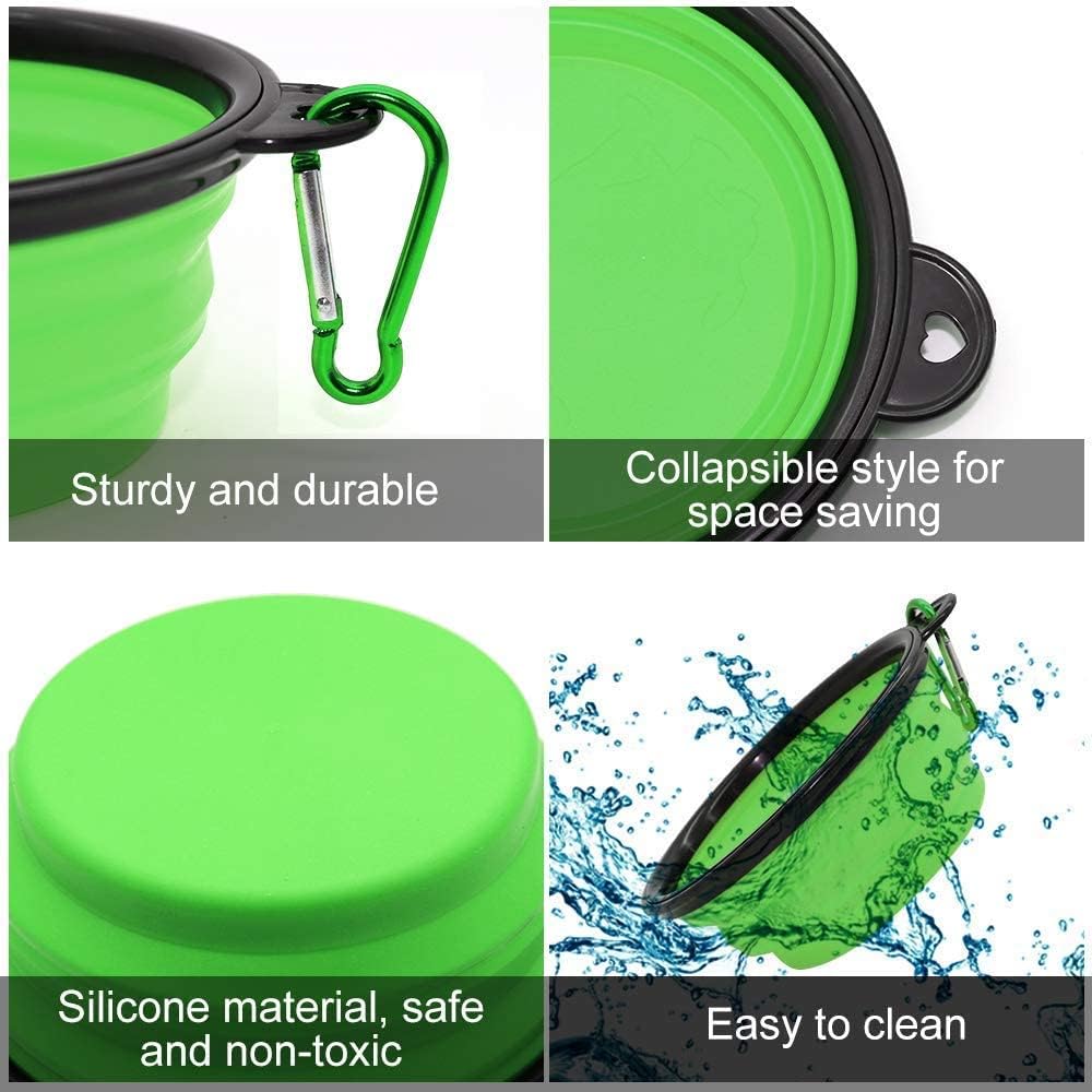 Coolon Collapsible Travel Bowls for Pets