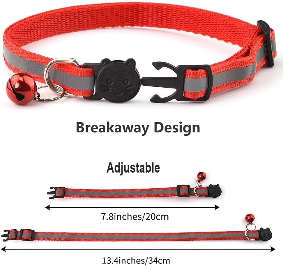 GingerUPer Reflective Cat Collar Multipacks