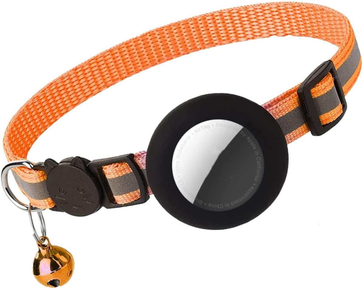 LONGYIFA Cat Collar with AirTag Holder