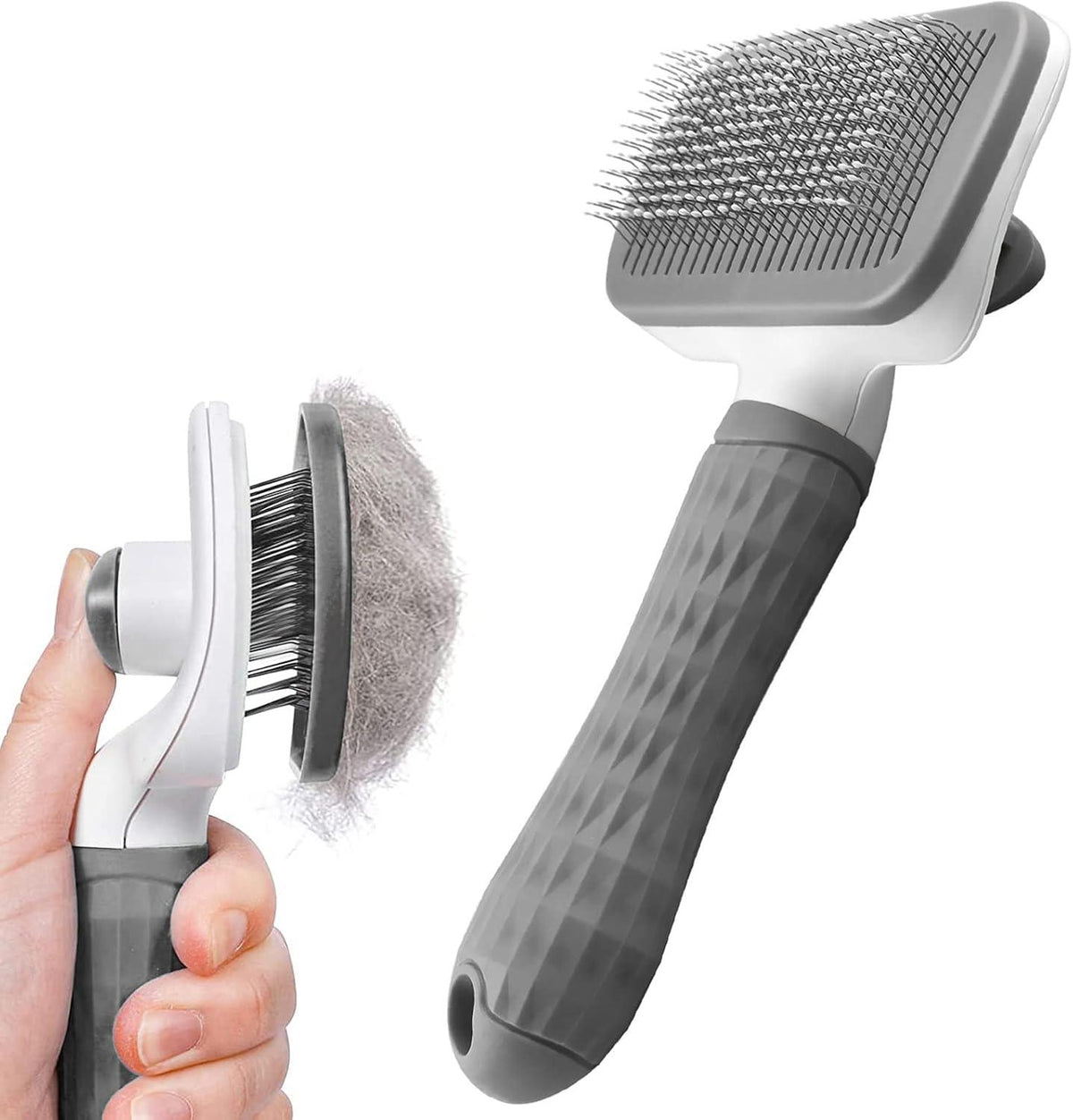 Elezenioc Self-Cleaning Pet Grooming Brush
