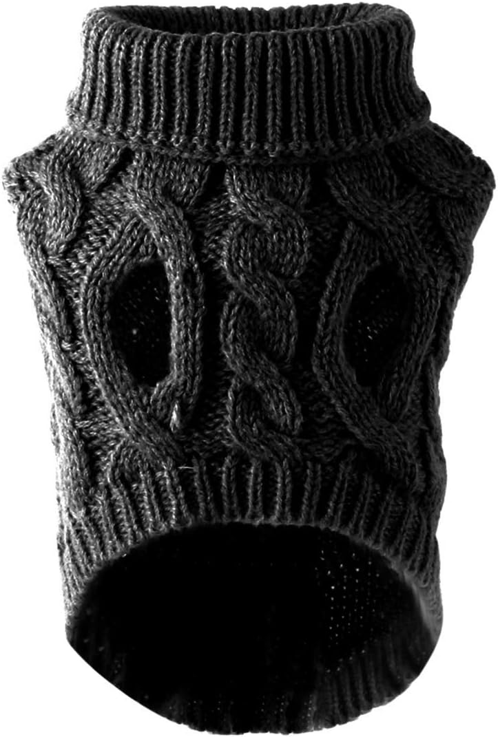 Knitted Turtleneck Jumper for Dogs and Cats