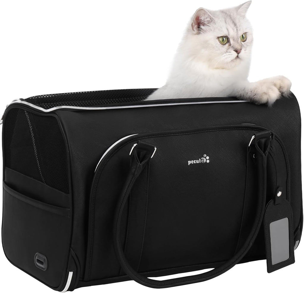 pecute PU Pet Carrier Bag