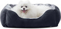 MIXJOY Washable Plush Dog Bed