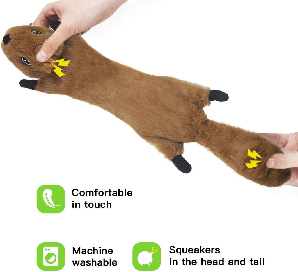 Newthinking Stuffing-Free Squeaky Dog Toy Sets