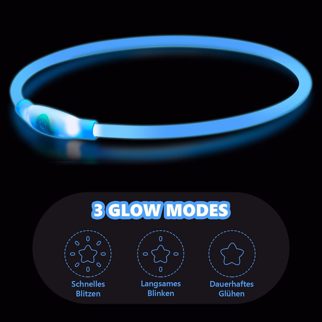 SerDa-Run Light-Up Dog Collar