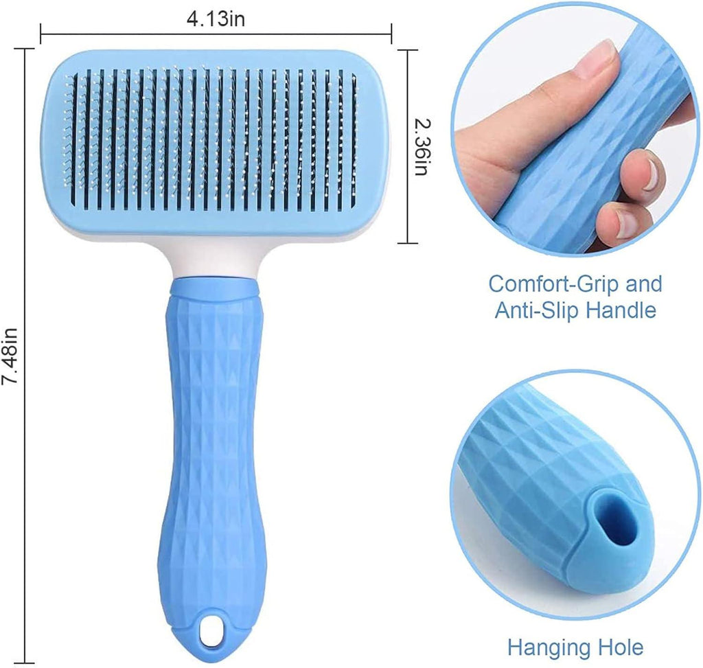 Elezenioc Self-Cleaning Pet Grooming Brush