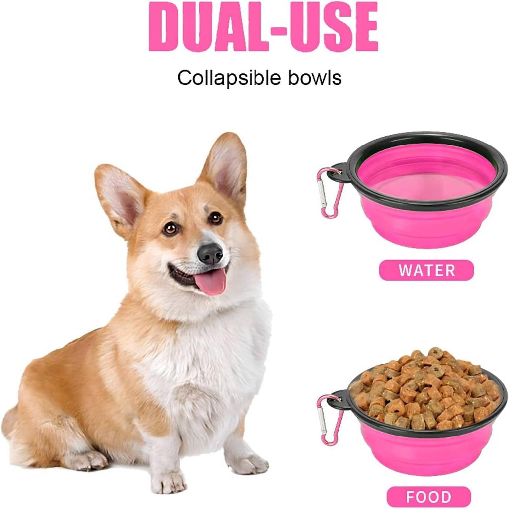 Coolon Collapsible Travel Bowls for Pets