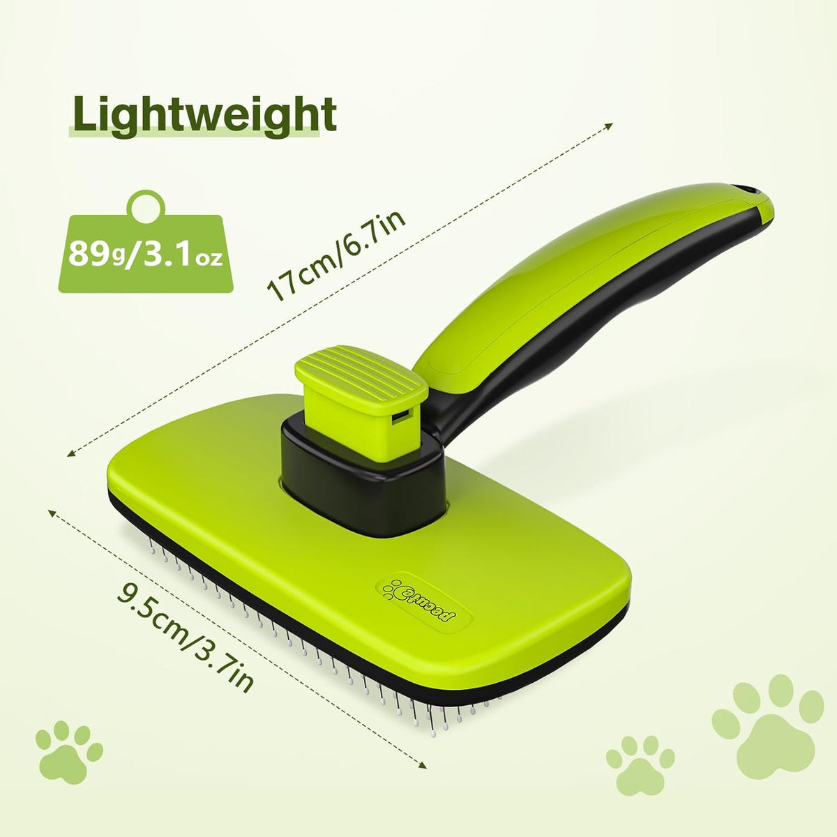 pecute Self-Cleaning Pet Grooming Brush
