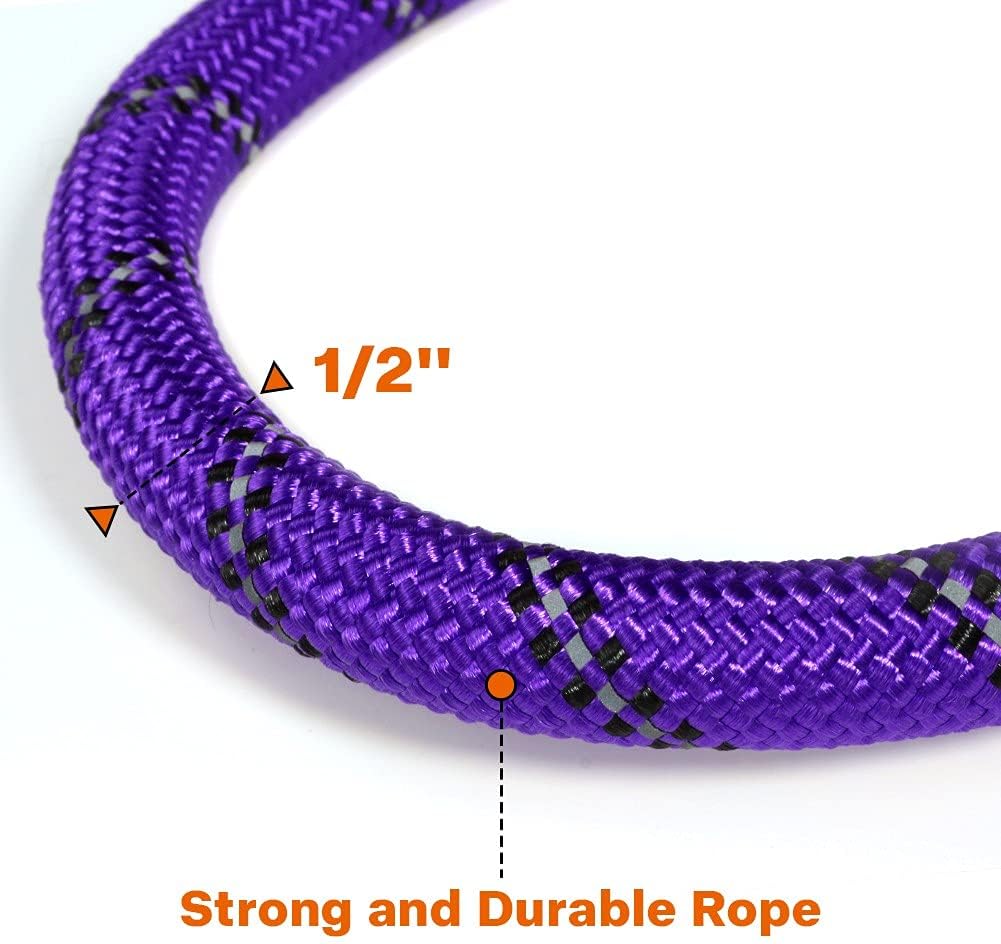 Taglory Rope Dog Lead with Padded Handle