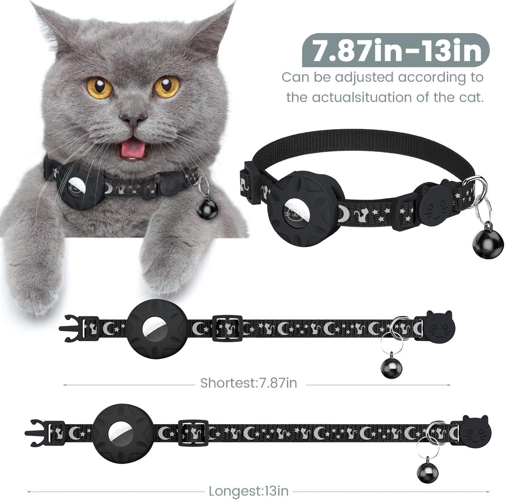 Simket Cat Collar with AirTag Holder