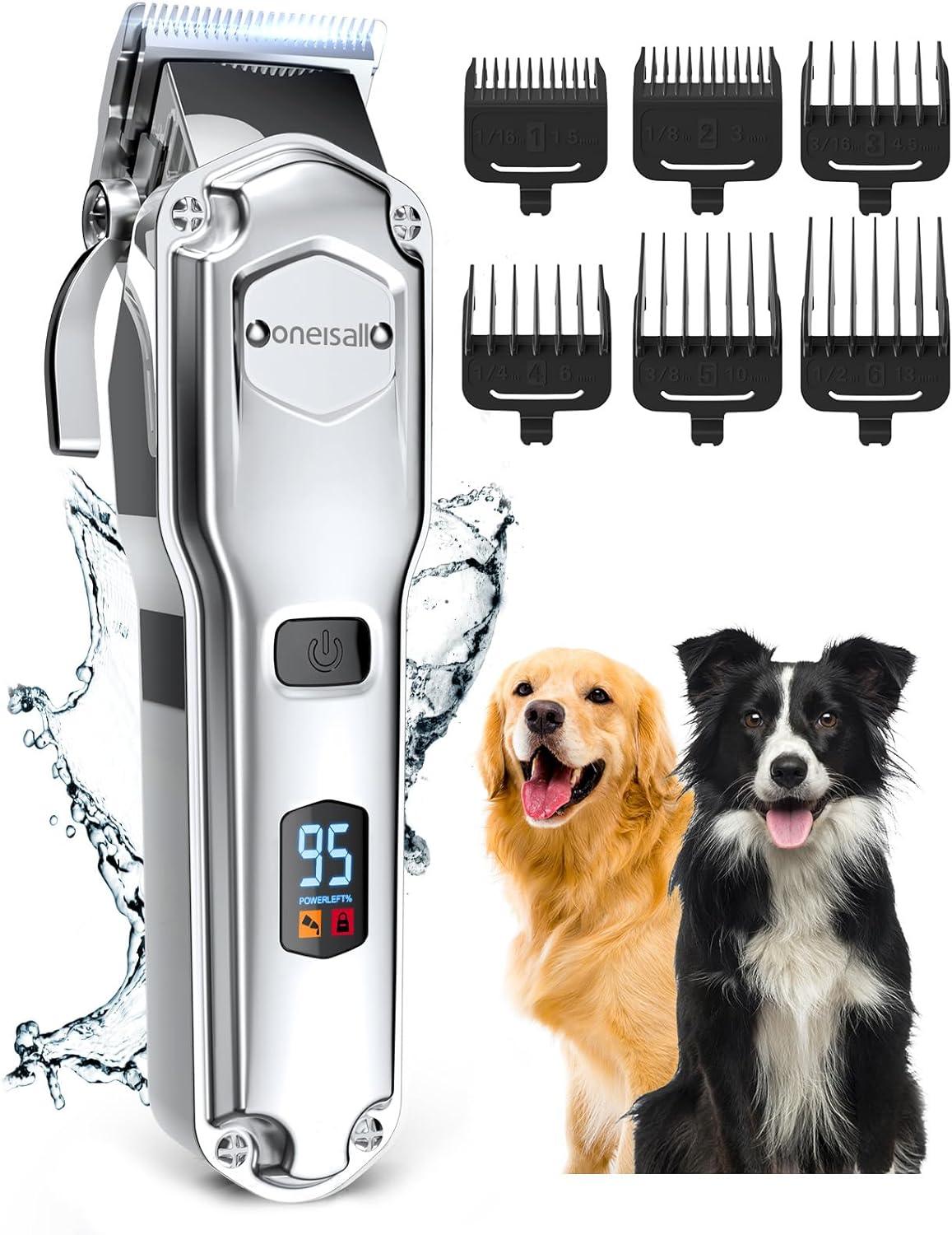 oneisall Cordless Dog Grooming Clippers
