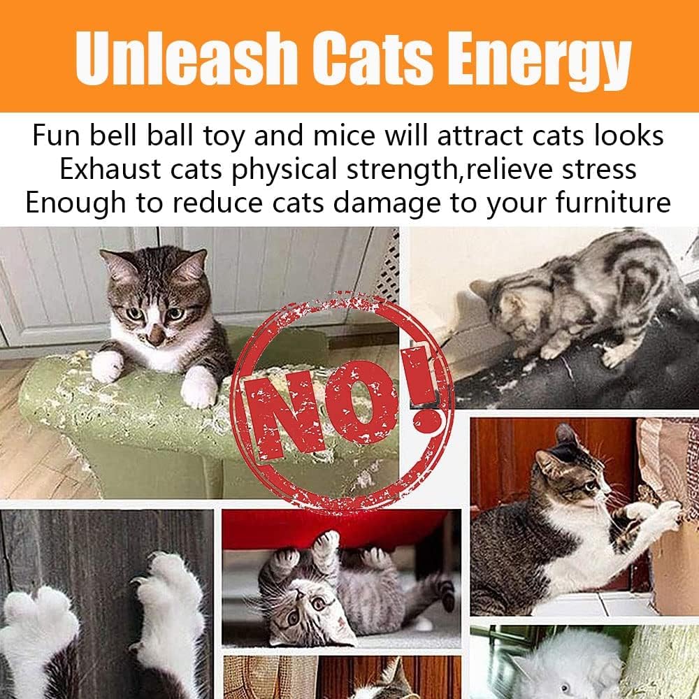 Speedy Panther Cat Tunnel and Toy Set, 21 Pieces