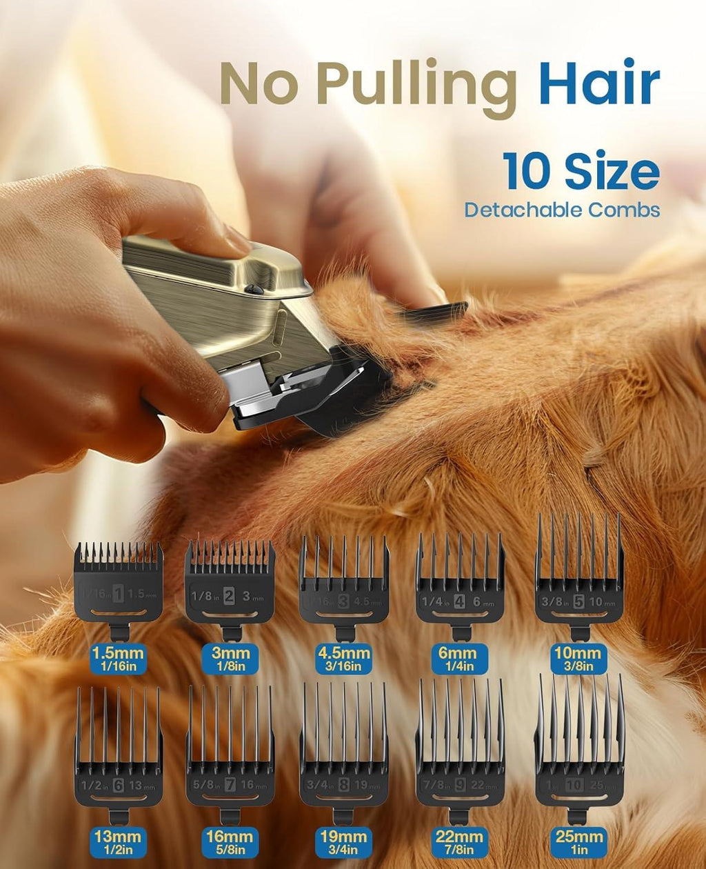 oneisall Cordless Dog Grooming Clippers