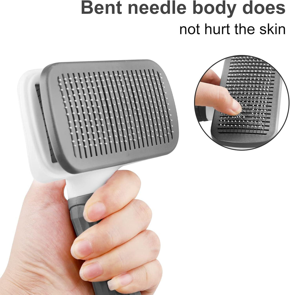 Elezenioc Self-Cleaning Pet Grooming Brush