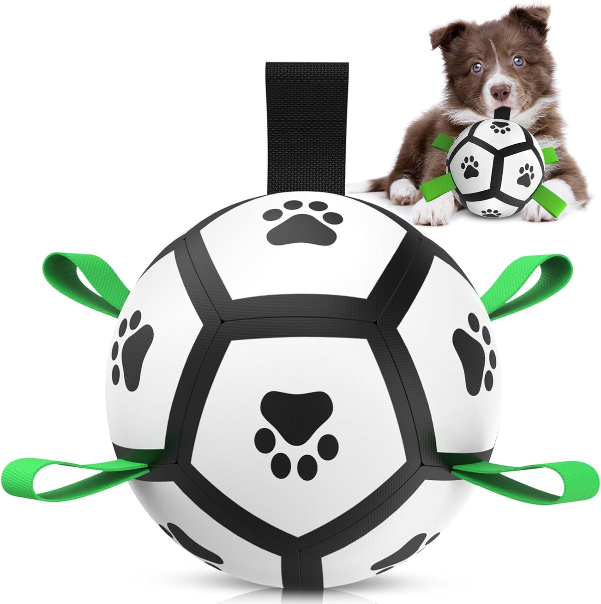HETOO Dog Football with Grab Tabs