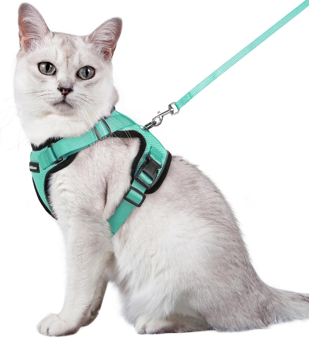 rabbitgoo Adjustable Cat Harness and Lead Set