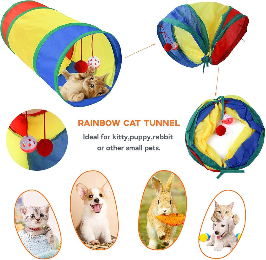 Wefine Cat Tunnel and Toy Sets