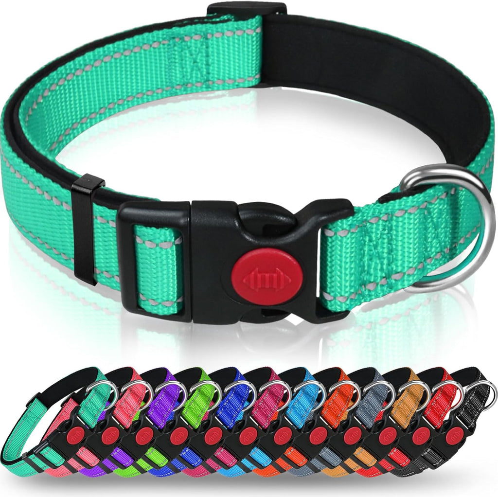 Taglory Reflective Nylon Dog Collar