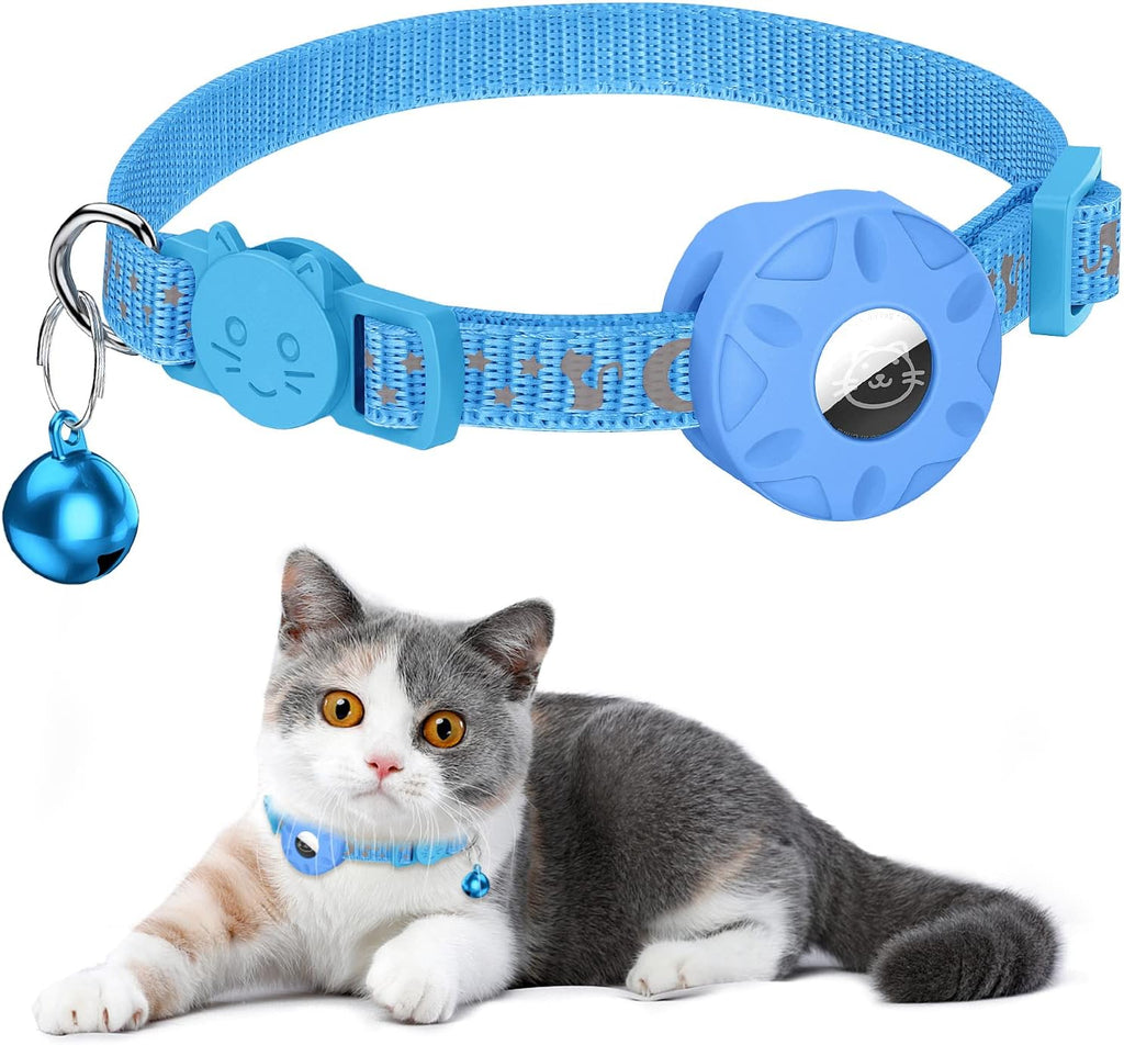 Simket Cat Collar with AirTag Holder