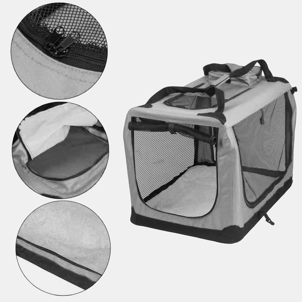 PETBARN Folding Fabric Pet Carrier