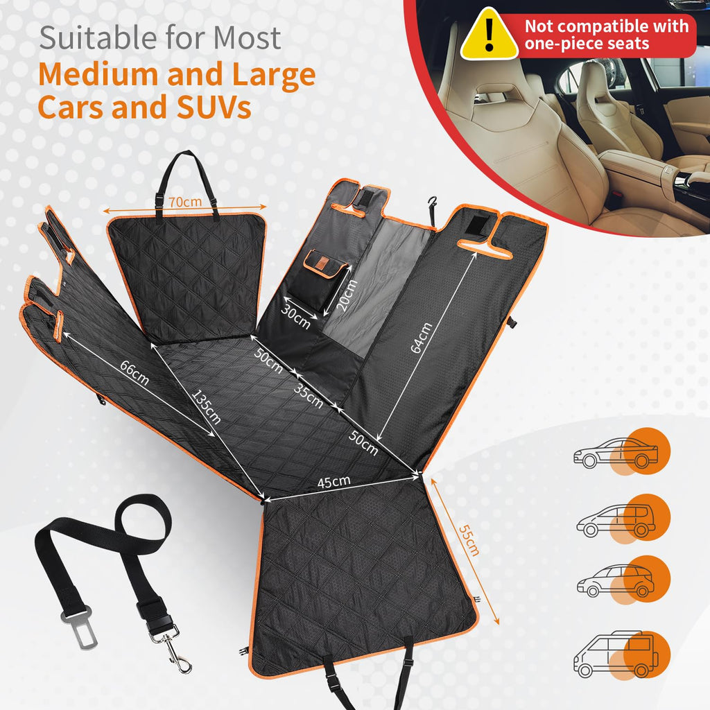 KYG Dog Car Hammock and Seat Cover