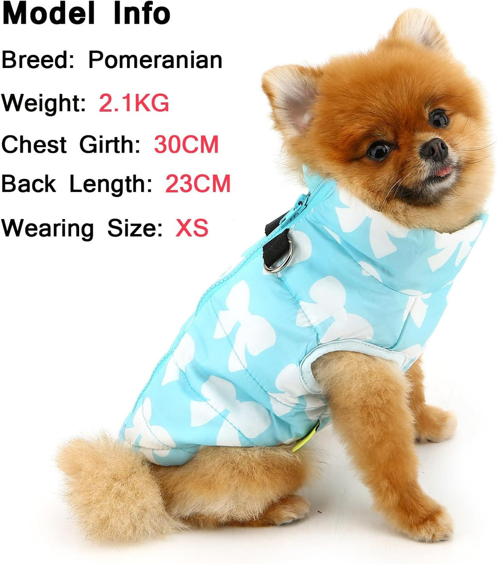 SMALLLEE_LUCKY_STORE Quilted Coat for Small Pets