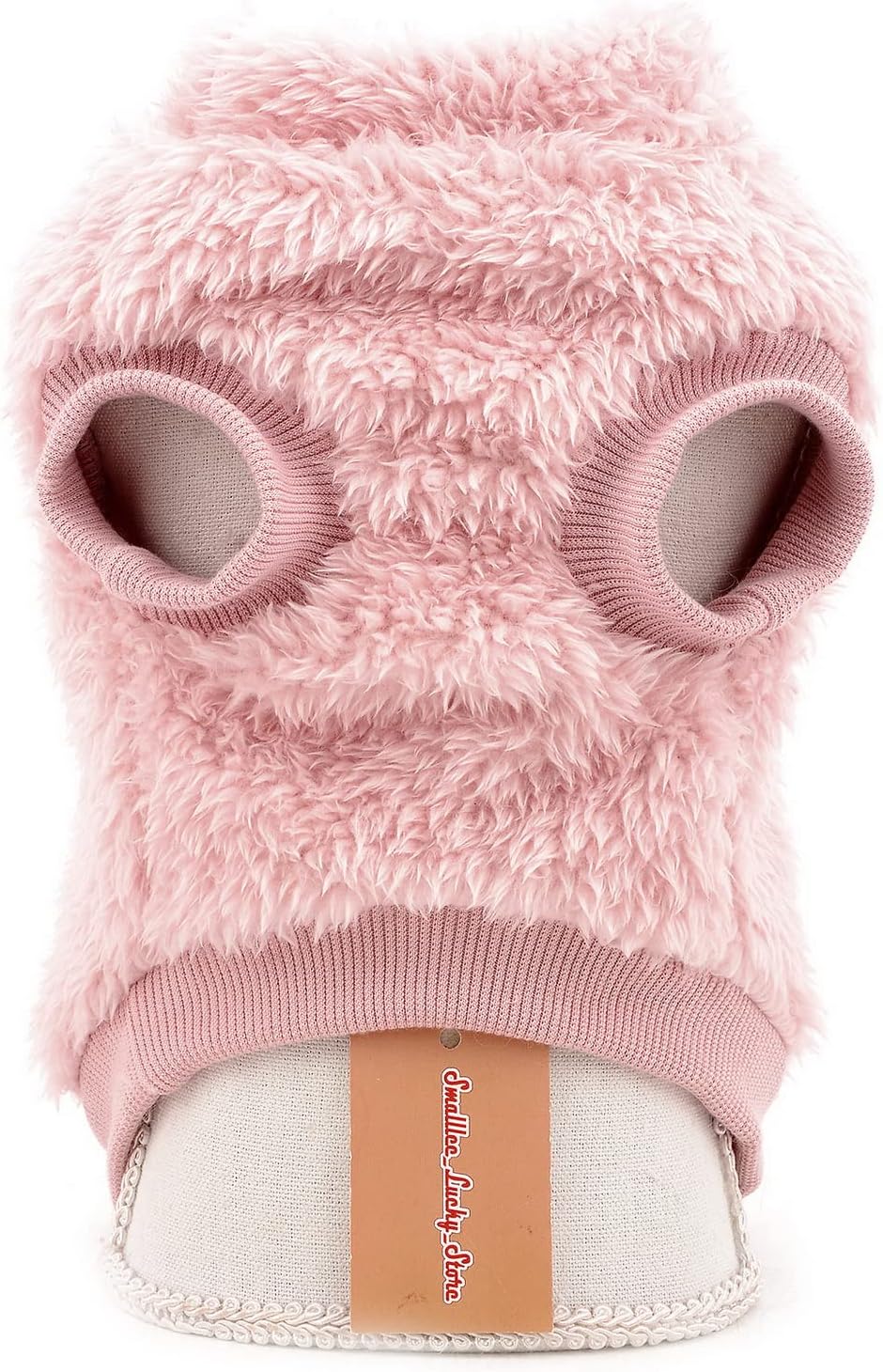 SMALLLEE_LUCKY_STORE Turtleneck Sherpa Pet Jumper