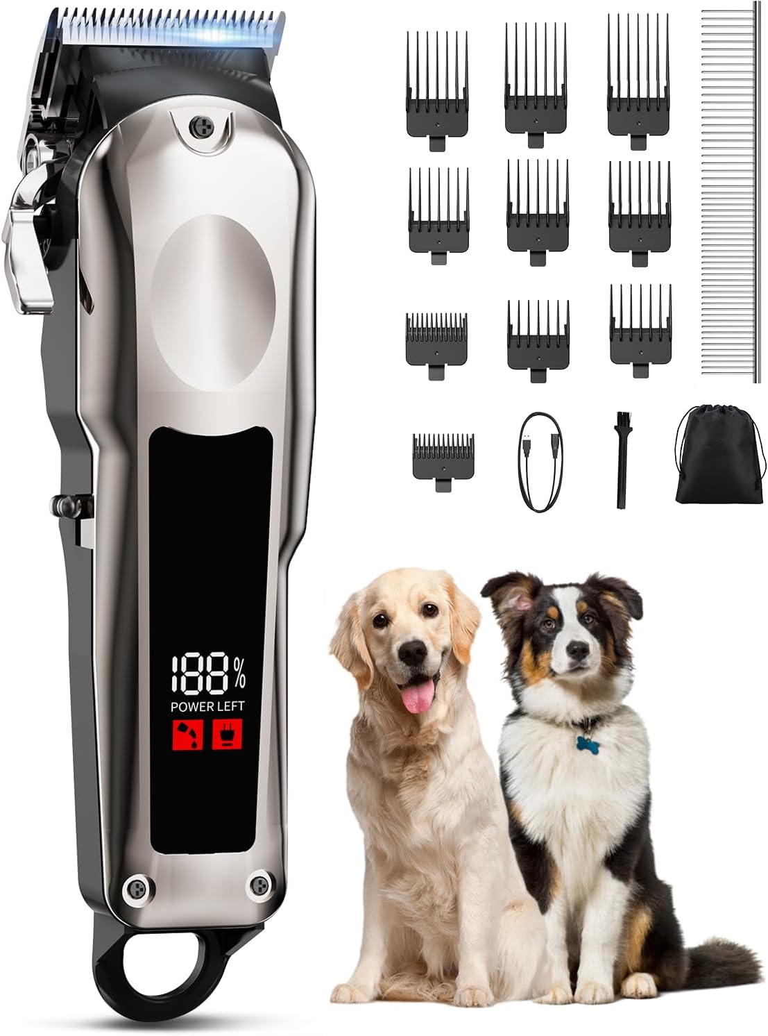 Kriogor Rechargeable Dog Grooming Clippers