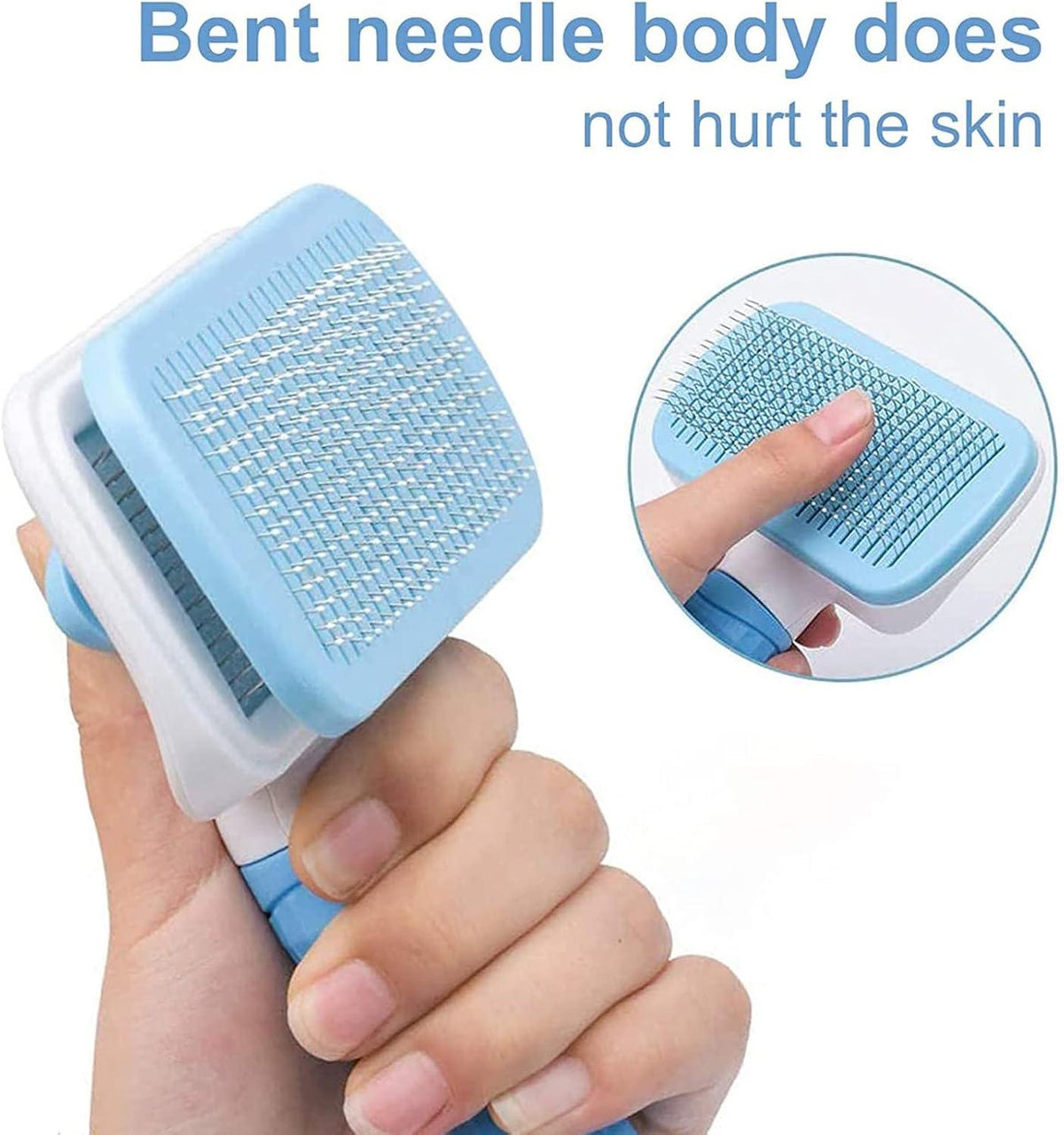 Elezenioc Self-Cleaning Pet Grooming Brush