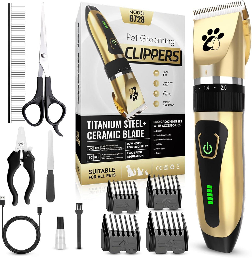 Coldspot Cordless Pet Grooming Clippers