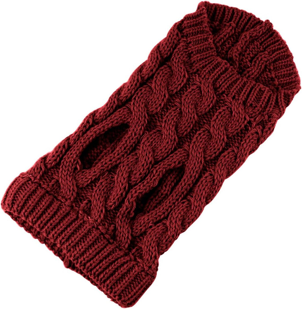 Knitted Turtleneck Jumper for Dogs and Cats