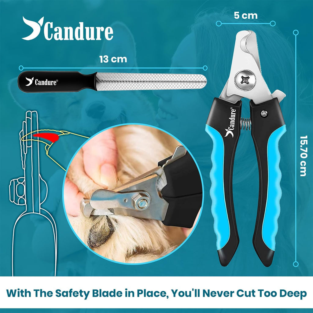 Candure Pet Nail Clippers with Guard