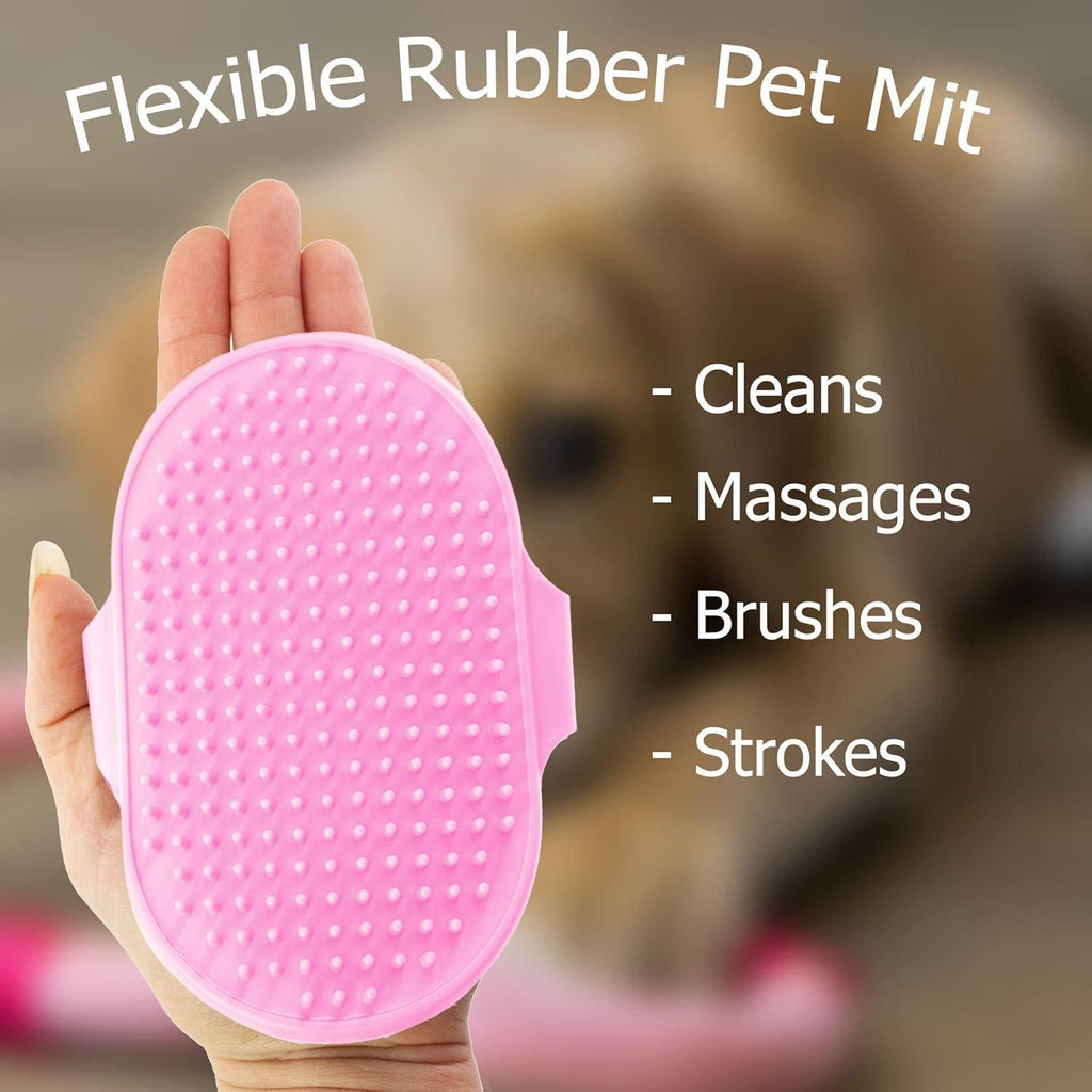 D.A.Y. Republic Rubber Pet Grooming Mitt