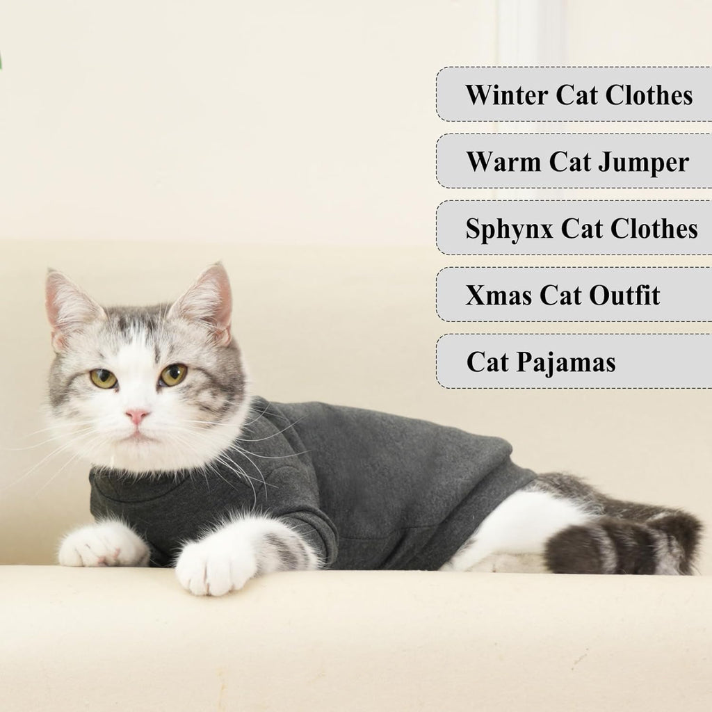 Cyponpy Cotton-Blend Cat Jumper