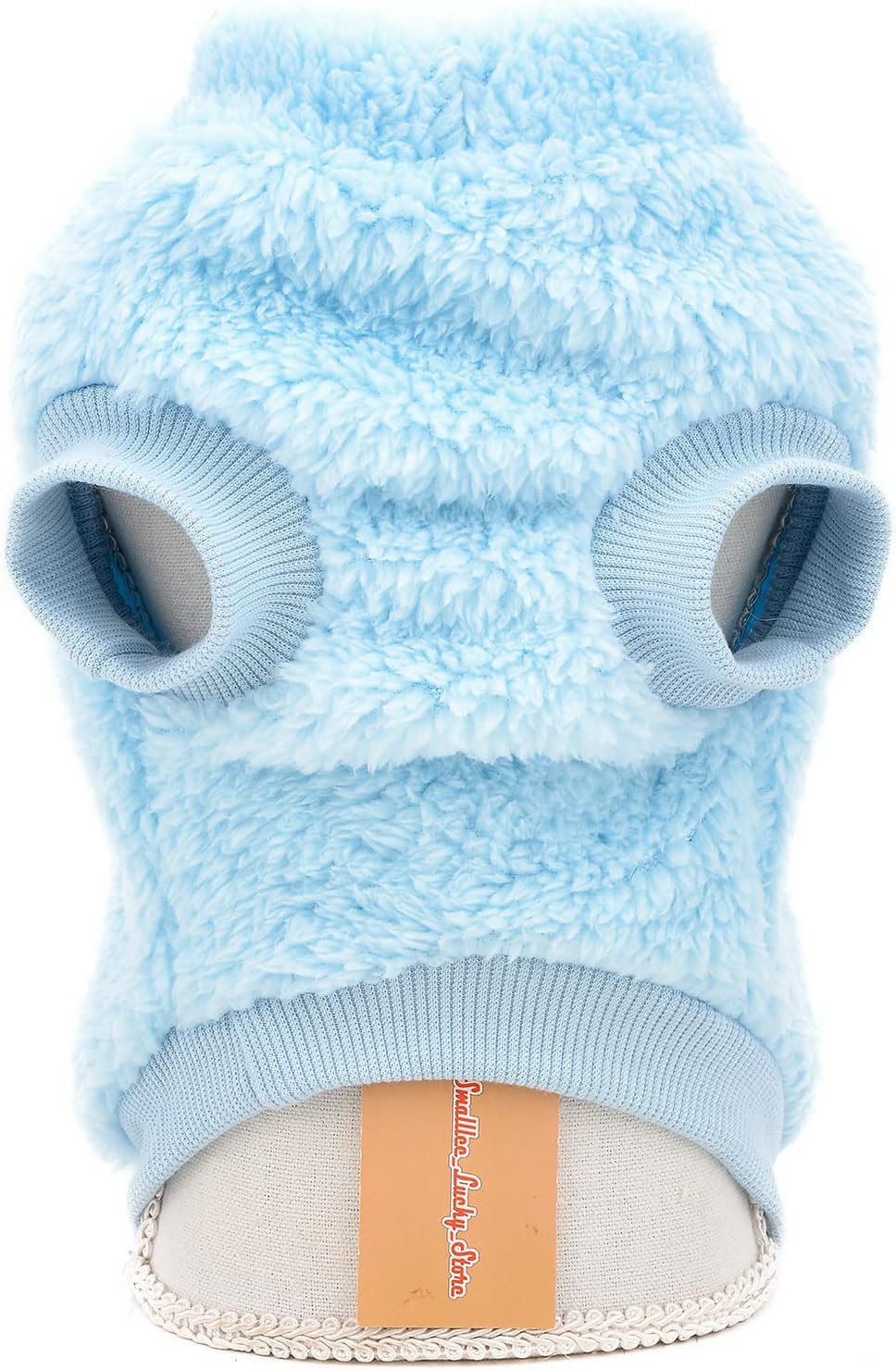SMALLLEE_LUCKY_STORE Turtleneck Sherpa Pet Jumper
