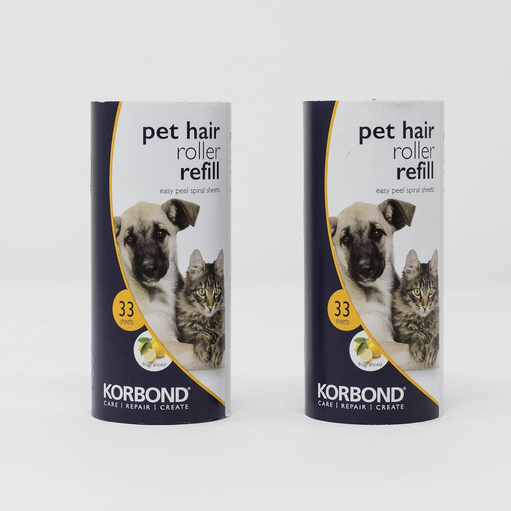 Korbond Lemon-Scented Lint Roller Refills