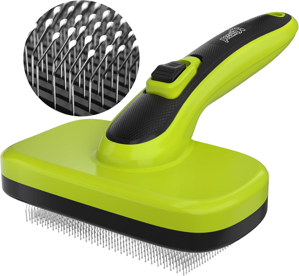 pecute Self-Cleaning Pet Grooming Brush