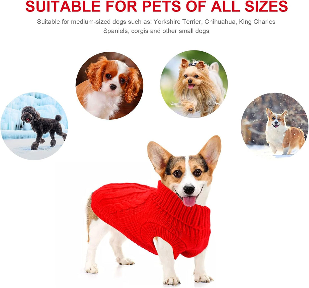 Knitted Jumper for Small Dogs